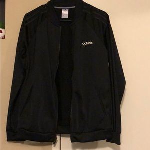 Black adidas track jacket
